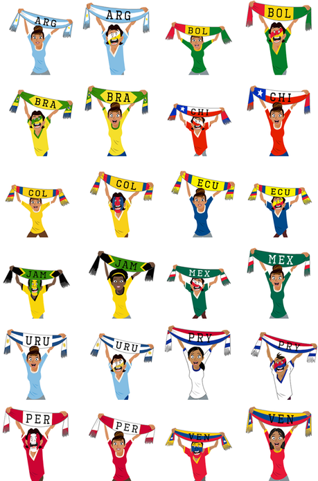 Copa America Stickers [3]
