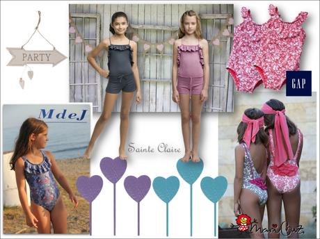 con volantes y a la playa