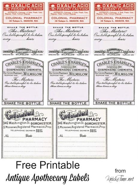 Deco-Hack...DIY Frascos antiguos de Farmacia