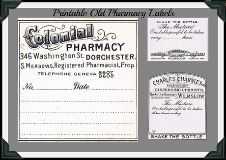 Deco-Hack...DIY Frascos antiguos de Farmacia