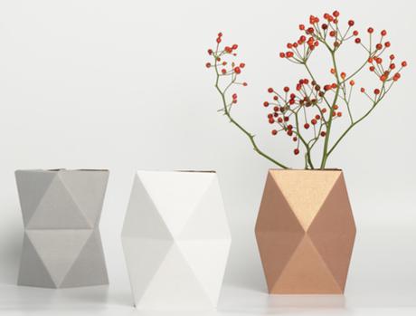 DIY: Jarrones geométricos de diseño.