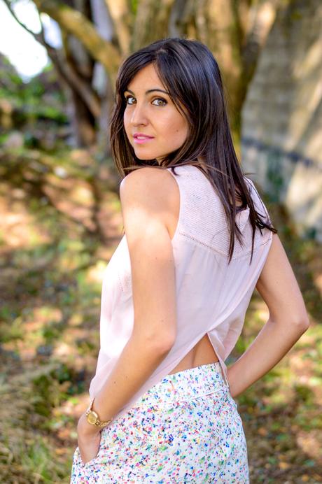 Naf Naf flower print