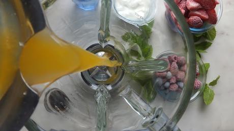Sobre el arte de hacer smoothies y mi smoothie strawberry fields