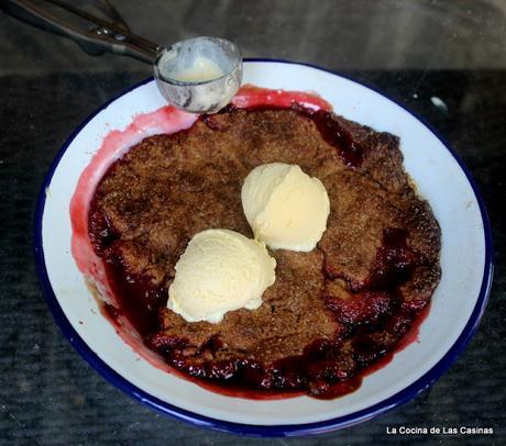 CRUMBLE de Fresas