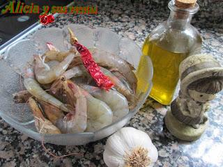 APERITIVOS CON LANGOSTINOS