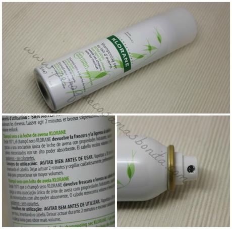 Champú en seco Klorane Champú en seco Klorane