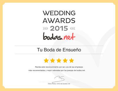 Wedding Awards 2015. Bodas.net