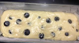 BIZCOCHO DE ARÁNDANOS Y LIMÓN