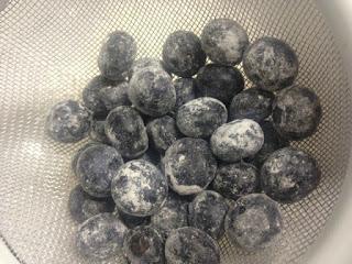 BIZCOCHO DE ARÁNDANOS Y LIMÓN