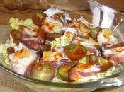 Ensalada pulpo chips