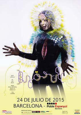 Björk, el 24 de julio en el Poble Espanyol de Barcelona