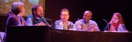 Participantes en la mesa Fantasías animadas