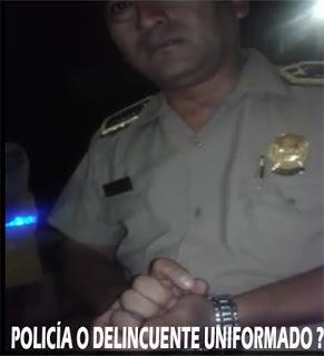 DELINCUENTES UNIFORMADOS???