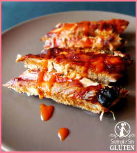 Costillas en salsa barbacoa (Sin Gluten, Sin Lácteos, Sin Huevo)