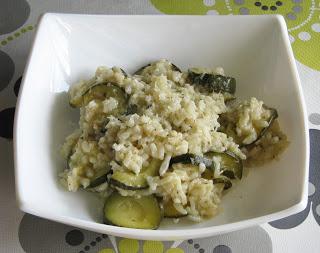 Risotto de calabacín