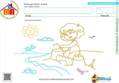 28 ciencia y ambiente  2 años - el dia