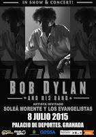 Soleá Morente y Los Evangelistas serán los teloneros de Bob Dylan en Granada.