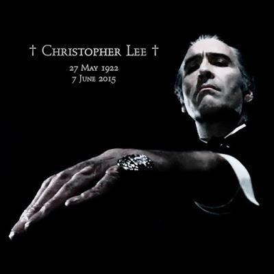 El vampiro interrumpido / En la muerte de Christopher Lee