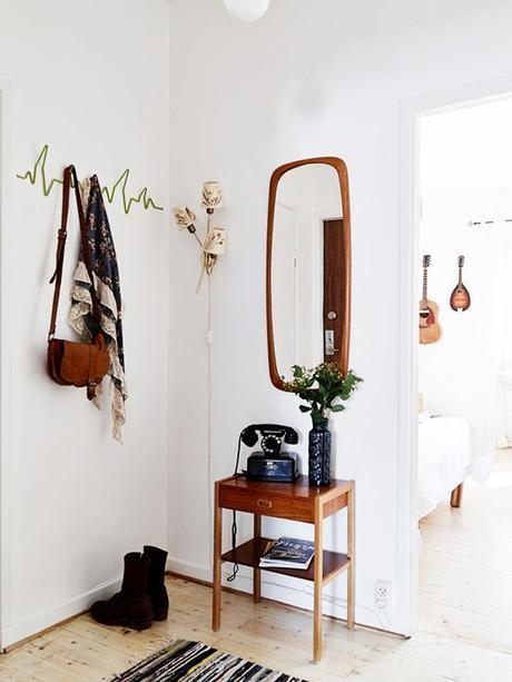 Decoracion:Ideas para decorar pequeños recibidores decoracion-ideas-decorar-pequenos-recibidores