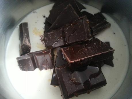 TARTA DE CHOCOLATE  Y  MOKA