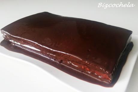 TARTA DE CHOCOLATE  Y  MOKA