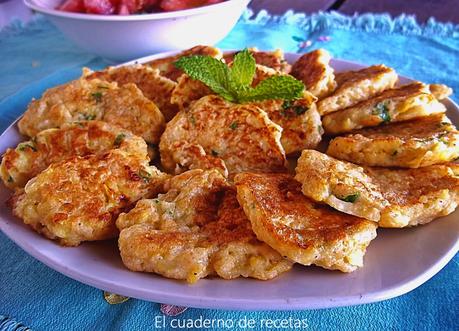 Tortillitas De Pan y Calabacín.