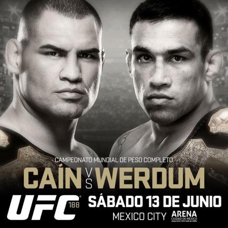 Este sábado llega #UFC188 a la TV chilena: #CaínVelásquez vs #FabricioWerdum