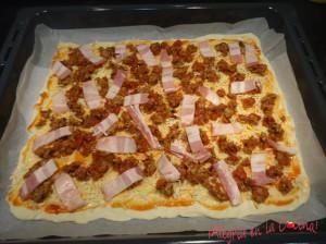 pizza barbacoa casera