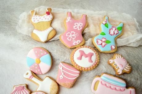 Galletas sin lácteos decoradas con glasa para el verano Galletas sin lácteos decoradas con glasa para el verano