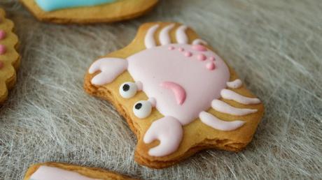 Galletas sin lácteos decoradas con glasa para el verano Galletas sin lácteos decoradas con glasa para el verano