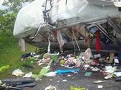menos doce fallecidos choque autobús camión autovía Samaná.