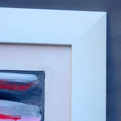 Un cuadro reciclado para una decoración frugal.