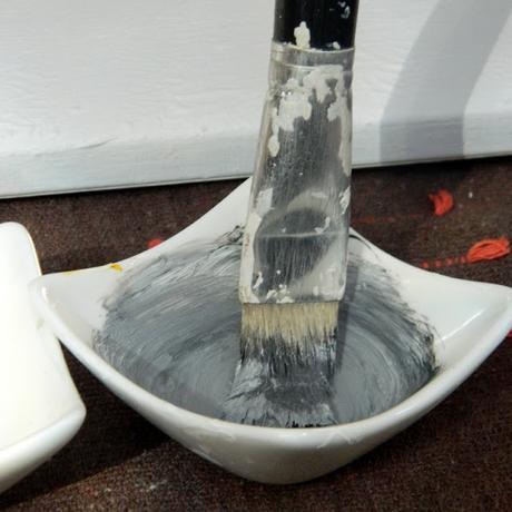 Un cuadro reciclado para una decoración frugal.