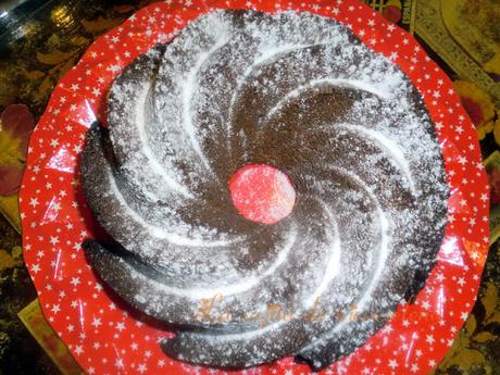 Bundt de maiz y chocolate