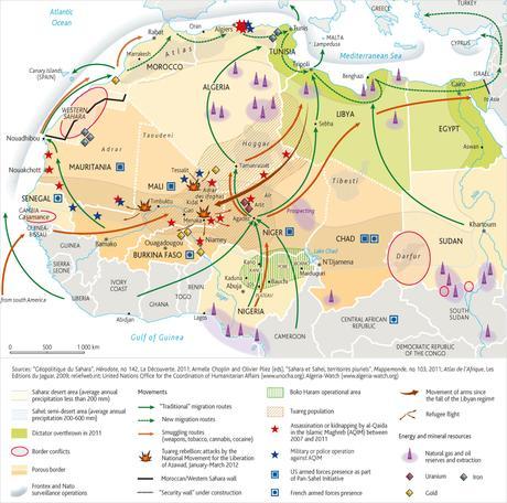 África - Conflictos - Seguridad - Economía - Energía - Consecuencias de la caída de Libia