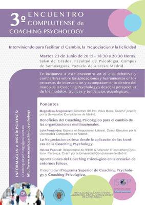 3º Encuentro Complutense de Coaching Psychology