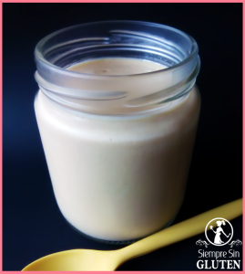 Petit-suisse de mango sin lácteos (Sin Gluten, Sin Lácteos, Sin Huevo)