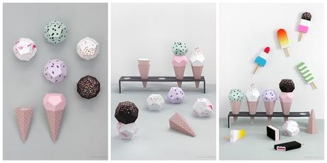 ¡¡AL RICO HELADO!!  UN CORTA+PEGA PARA REFRESCAR OTRO FINDE LLUVIOSO