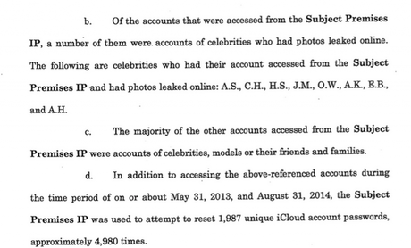 CelebGate: El FBI detiene al presunto culpable que filtró fotos privadas de super estrellas