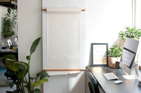 DIY - PIZARRA PARA ESTUDIO U OFICINA