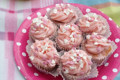 Receta: Cupcakes de Nesquik de fresa