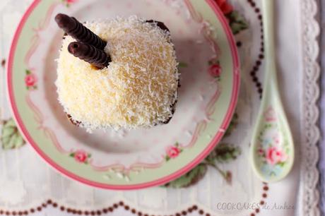 CUPCAKES DE CHOCOLATE Y COCO
