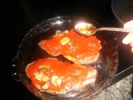 Chuletas de cerdo al horno