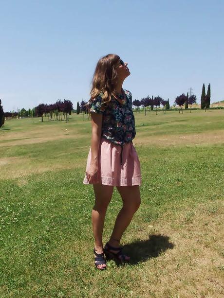Floral t-shirt Floral t-shirt