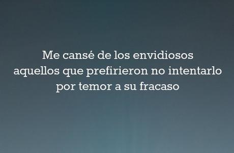 Me cansé de estar cansado