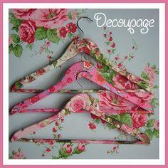 Decorando perchas con Decoupage [DIY]