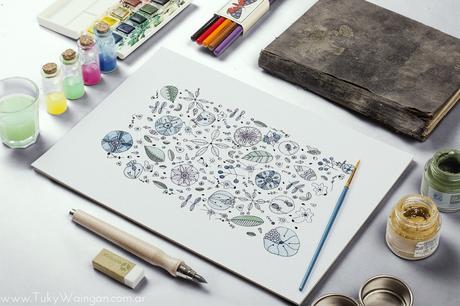 Globos en el jardín Globos en el jardín