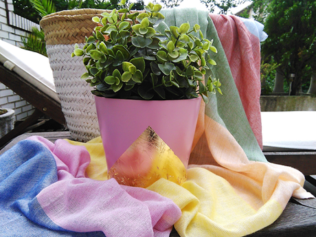 DIY: Maceta con pan de oro