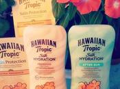Probando cremas solares Hawaiian Tropic
