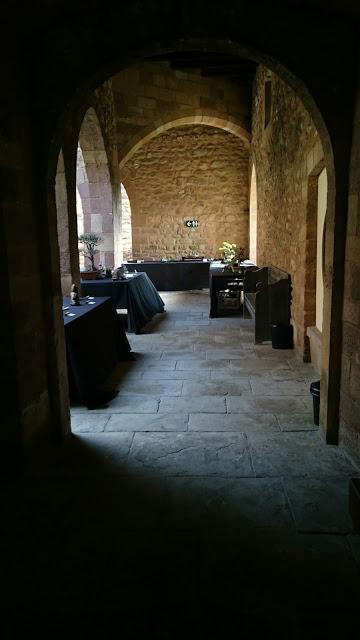 Exposición de Bonsais en el claustre del Castell Cartoixa